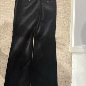 Express Classic Black Pants Velvet Boot Cut
